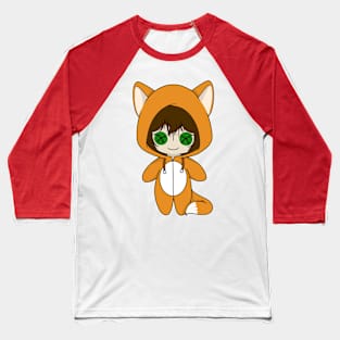 creepypasta sally fox costume doll Baseball T-Shirt